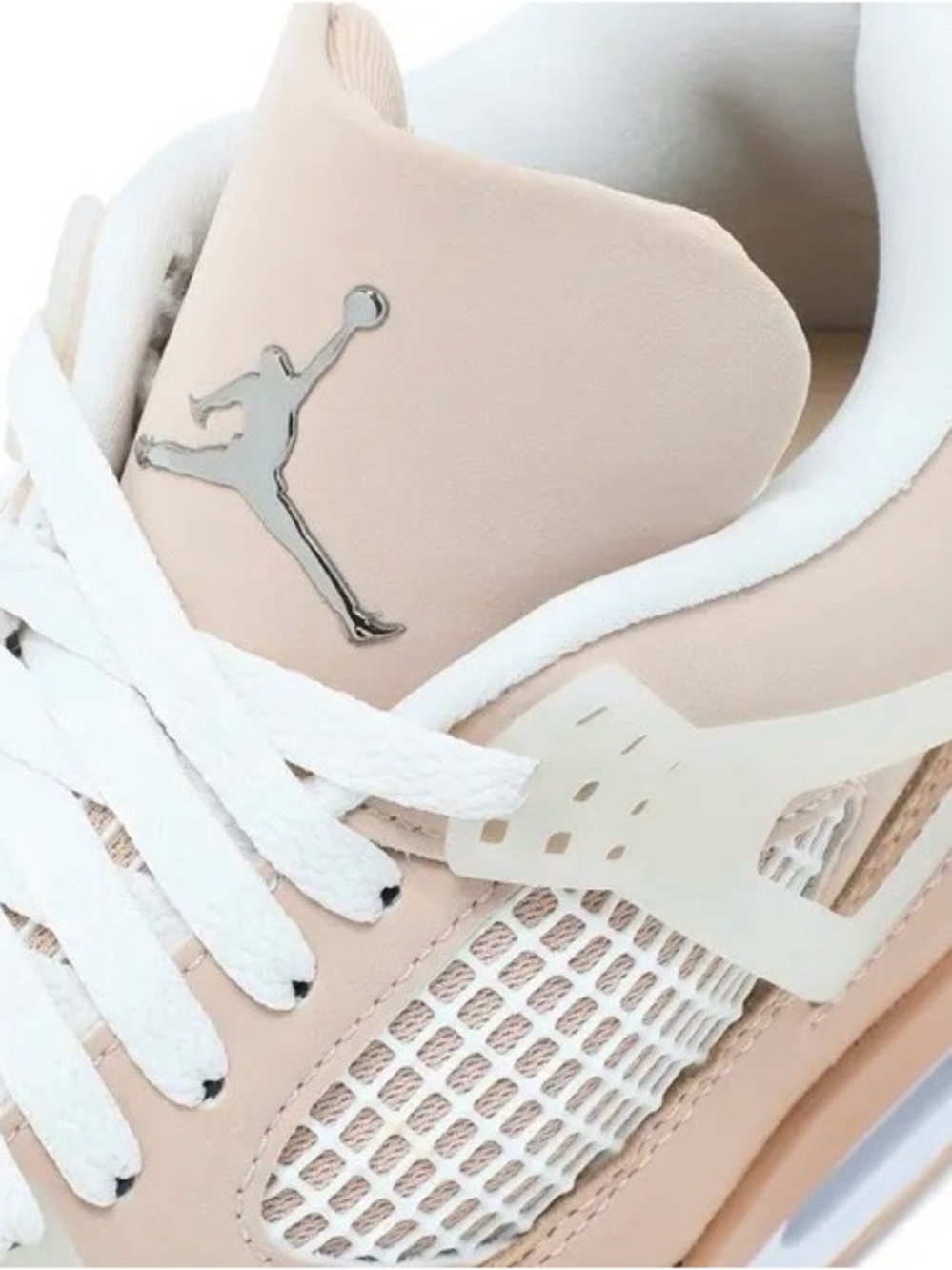 Wmns Air Jordan 4 Retro SHIMMER - Picture 5 of 16